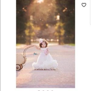 Handmade dress for 1 year old girl .